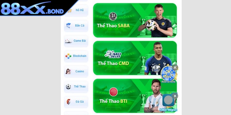 Thể thao mang đến cho game thủ cá cược với đa dạng bộ môn hot