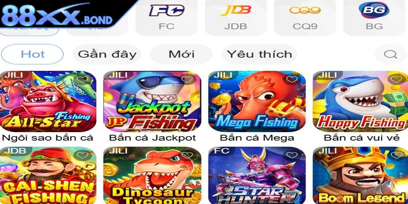 Bắn cá 88XX cho anh em chinh phục đại dương hấp dẫn