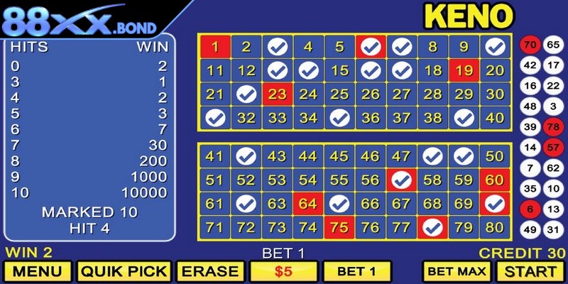 Đặt cược kết hợp giữa hai tiêu chí tài xỉu và chẵn lẻ