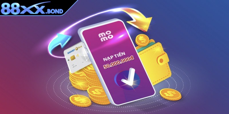 Nạp tiền 88XX thông qua ví điện tử có tốc độ xử lý giao dịch nhanh