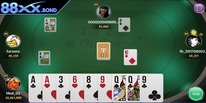 Phỏm online phiên bản hiện đại của trò chơi truyền thống Tá lả