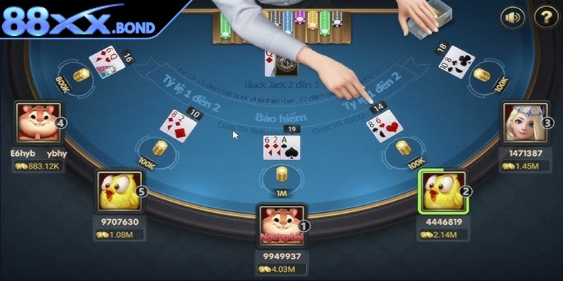 Xì Dách online cuộc đấu trí cân não, đòi hỏi tính toán chính xác