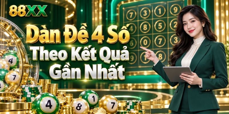 Dàn Đề 4 Số Theo Kết Quả Gần Nhất