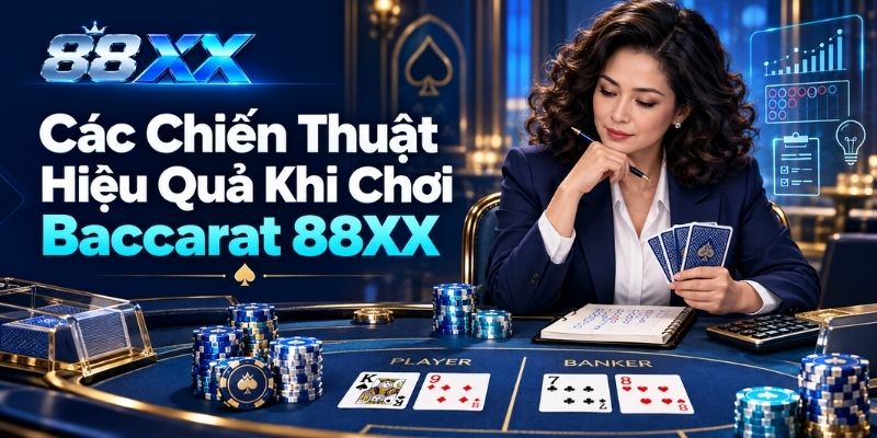 Các Chiến Thuật Hiệu Quả Khi Chơi Baccarat 88XX