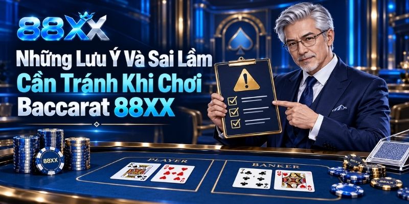 Những Lưu Ý Và Sai Lầm Cần Tránh Khi Chơi Baccarat 88XX