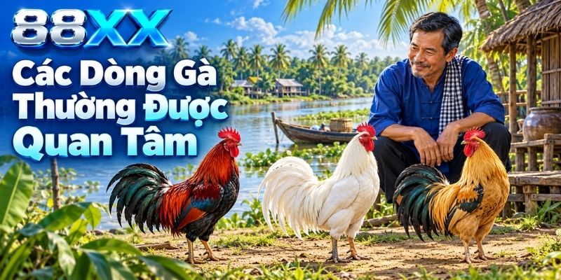 Các Dòng Gà Thường Được Quan Tâm