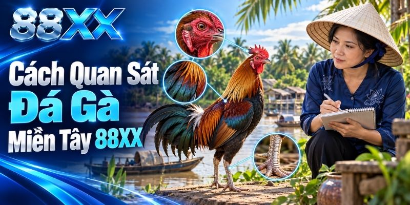 Cách Quan Sát Đá Gà Miền Tây 88XX