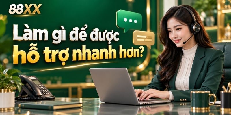 Làm gì để được hỗ trợ nhanh hơn?